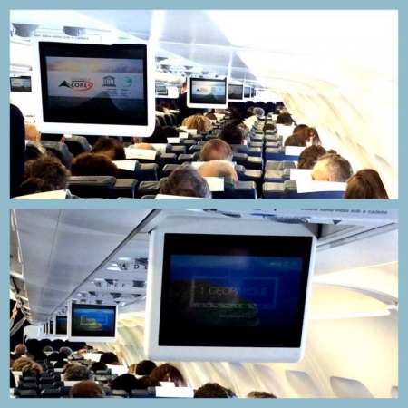 Vídeo Promocional do Geoparque Açores a bordo da Azores Airlines