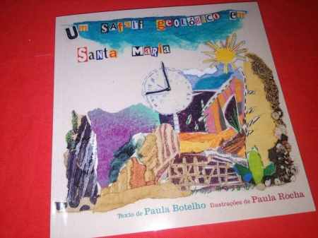 Destaque do guia infantil “Um safari geológico em Santa Maria”