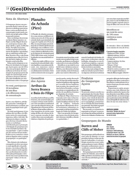 (GEO) Diversidades de 11 de maio de 2014
