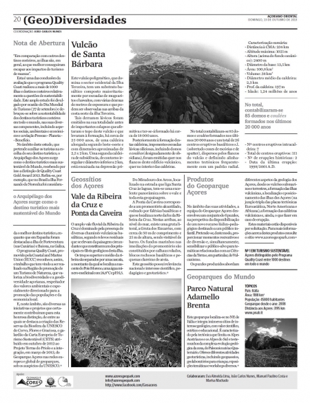 (GEO) Diversidades de 13 de outubro de 2013