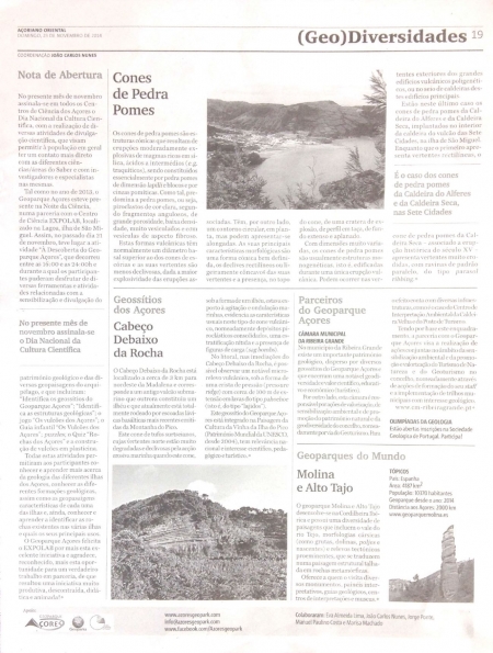 (GEO) Diversidades de 23 de novembro de 2014