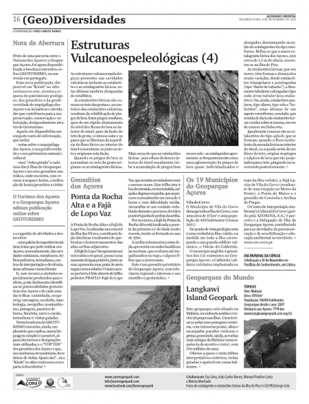 (GEO) Diversidades de 9 de novembro de 2015