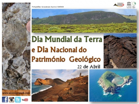 O Geoparque Açores volta a assinalar o Dia Mundial da Terra e Dia Nacional do Património Geológico
