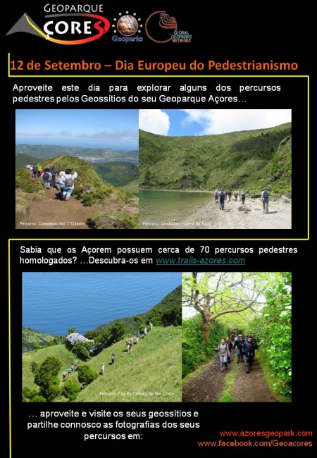 12 de setembro – Dia Europeu do Pedestrianismo