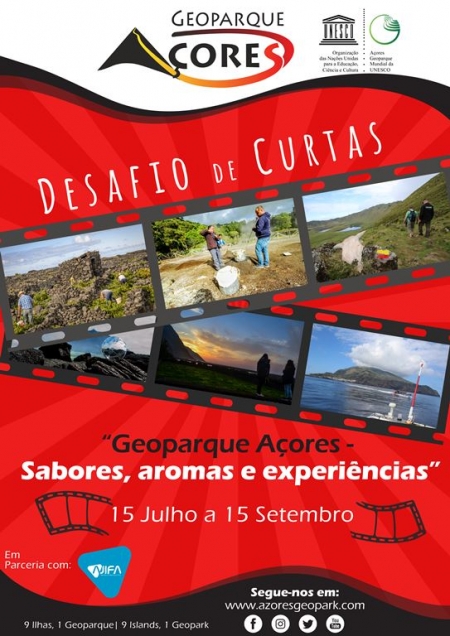 Desafio de Curtas “Geoparque Açores: Sabores, Aromas & Experiências” | 15 Julho – 15 Setembro
