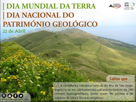 Dia Mundial da Terra e Dia Nacional do Património Geológico
