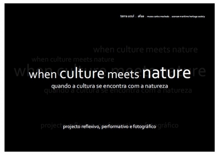 Concurso fotográfico “Quando a cultura se encontra com a natureza”