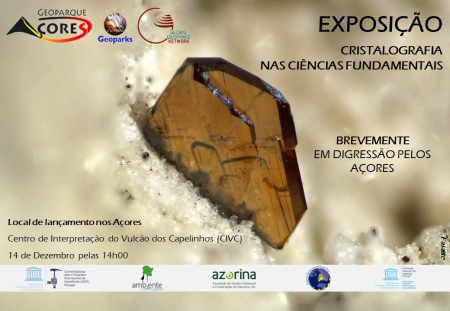 Exposição “’Cristalografia nas Ciências Fundamentais”