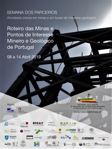 Semana dos Parceiros do Roteiro das Minas e Pontos de Interesse Mineiro e Geológico de Portugal