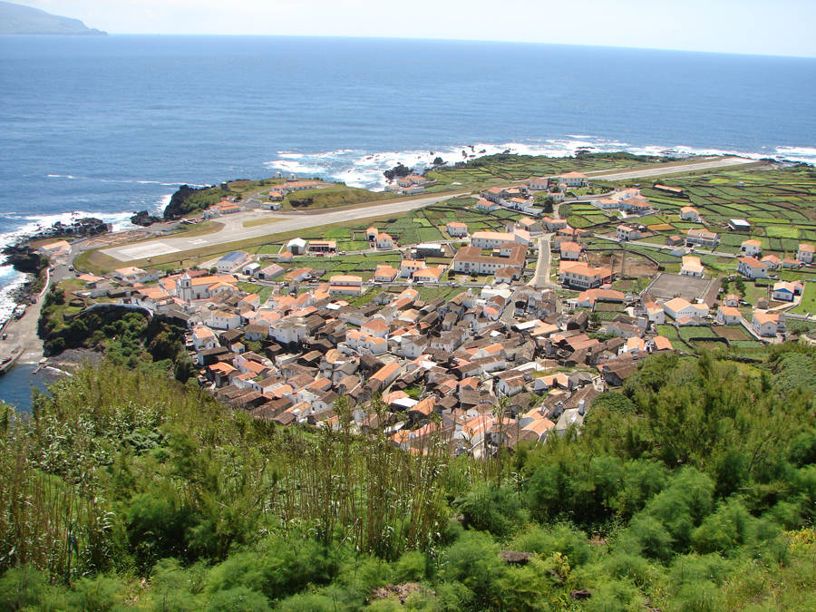 Fajã lávica de Vila do Corvo